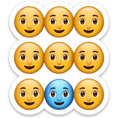 cübbe giyen takkeli skallı bir insan emojisi sticker