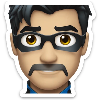 dc comics nightwing  sticker