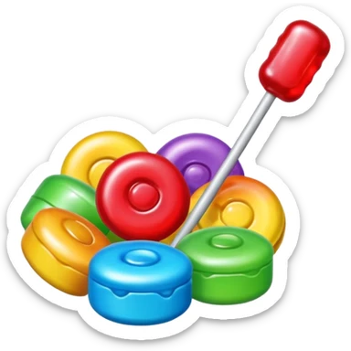 Juste un bonbon sticker