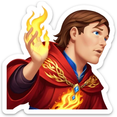 Pyromancer sticker