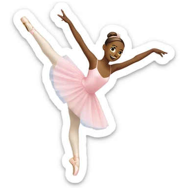 ballerina sticker
