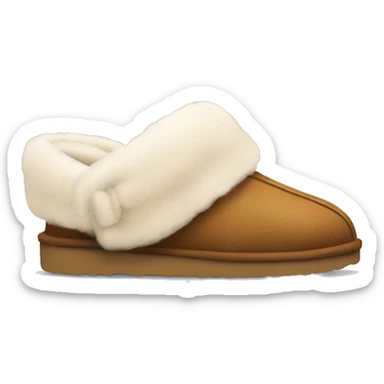 Ugg slippers sticker