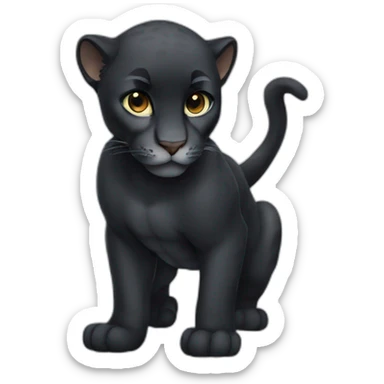 panther sticker