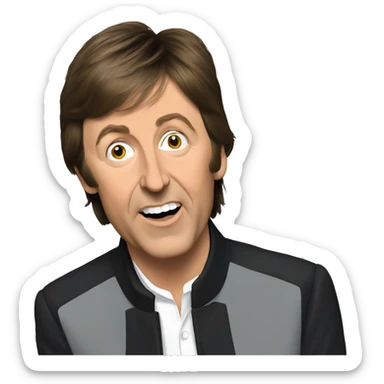Paul McCartney  sticker