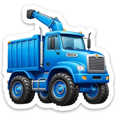 puedes crear unemojis de una tractocamion  sticker