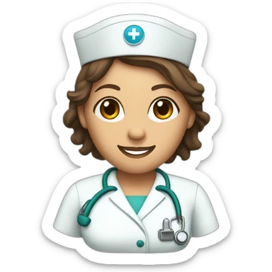 nurse on the cruise ship sticker