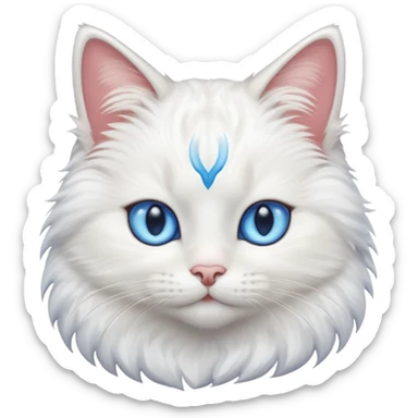 ID card for cat sticker