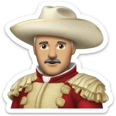 Capote de torero sticker
