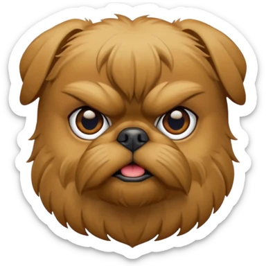 Brussels griffon  sticker