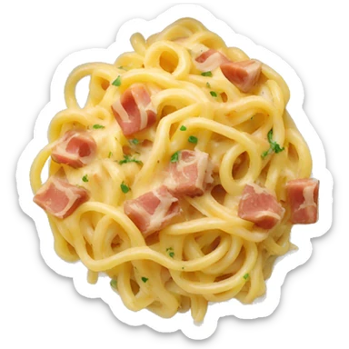 Carbonara sticker