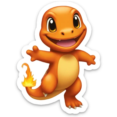 Charmander sticker