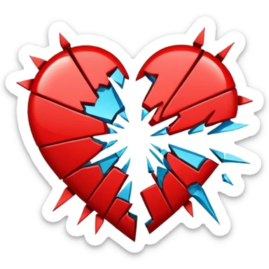 Heartbreak  sticker