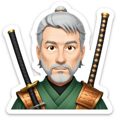 Samurai Sentry sticker