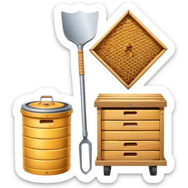 make beekeeping Essential Tools sticker
