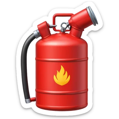 gasoline canister sticker