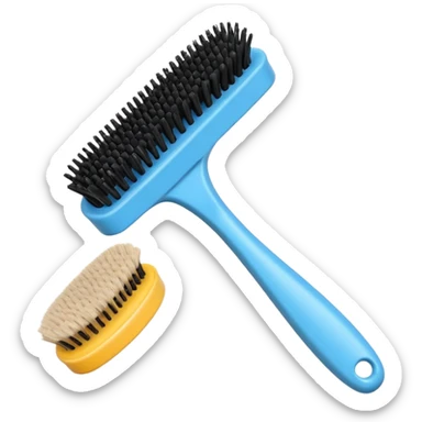 brush for pet  sticker