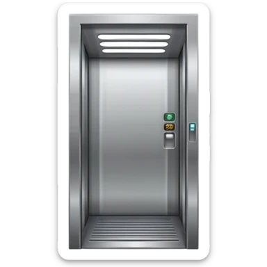 simplest elevator emoji sticker