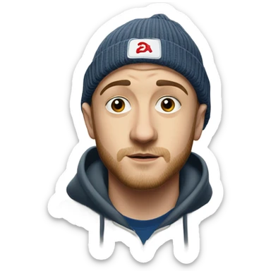 mac miller sticker