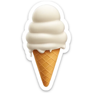 Ice cream  sticker