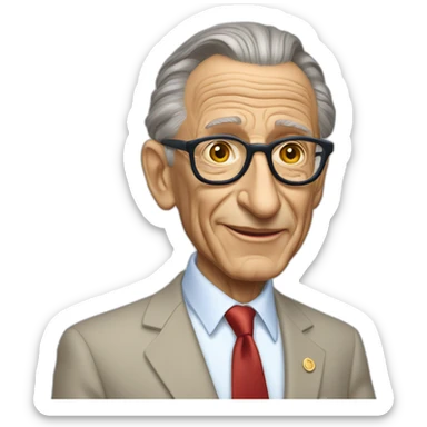 Larry silverstein lève les bras sticker