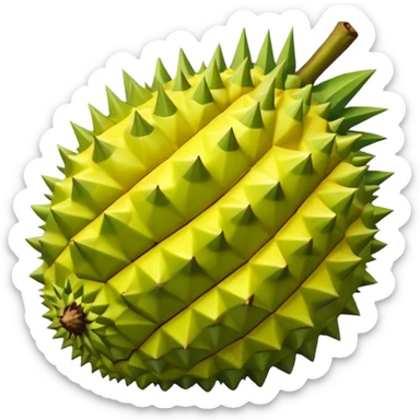 Durian sticker