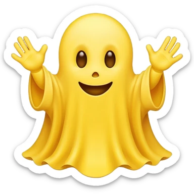 ghostriting emoji sticker