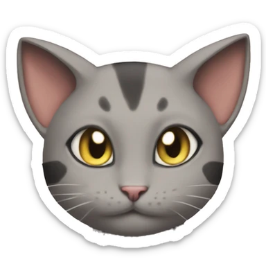 No ears mew pokemon sticker