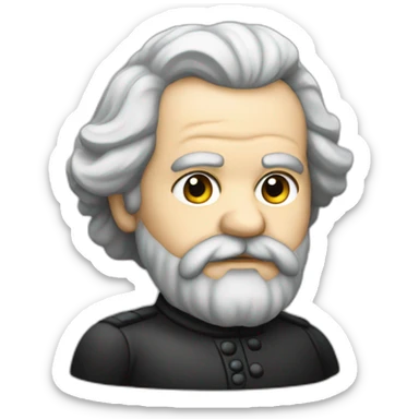bimbo karl marx sticker