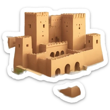 rabat kassbah  sticker