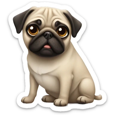 Pug  sticker