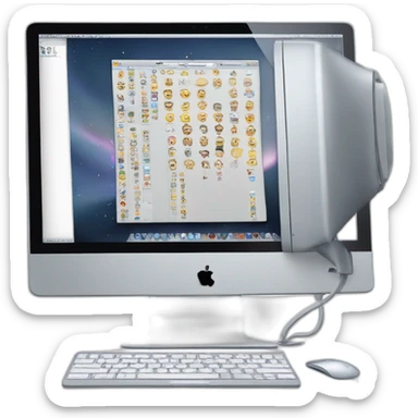 imac 2007 sticker