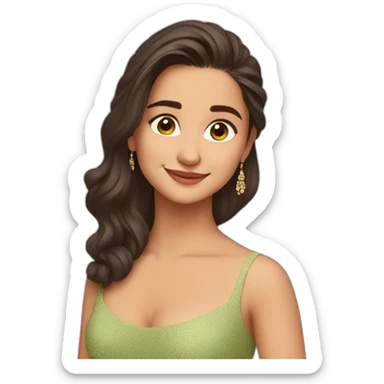 Alia bhatt sticker
