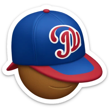 Phillies hat sticker