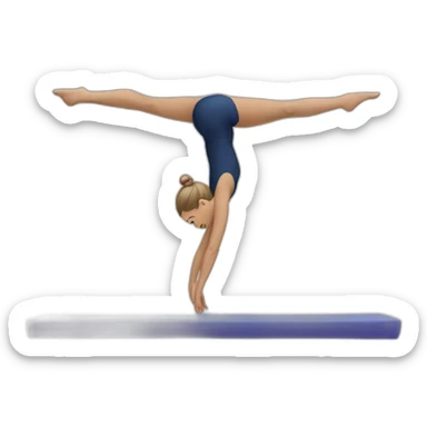 gimnastic sticker