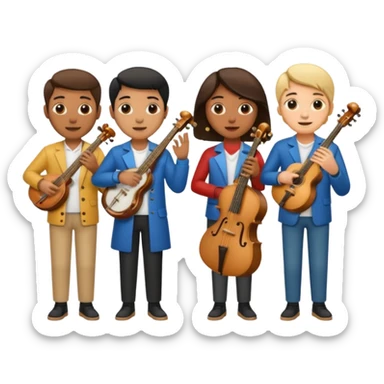Music Band sticker