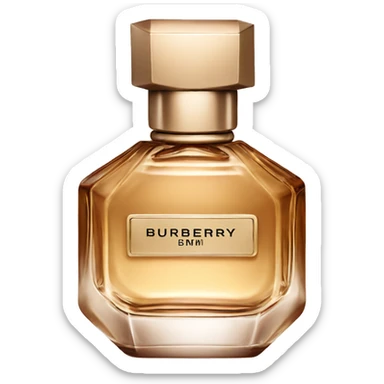 Burberry perfume  sticker