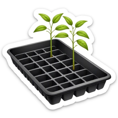 Seed Trays sticker