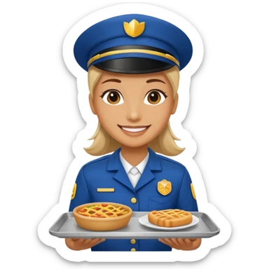 drive through restaurant employee sticker