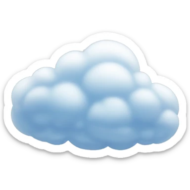 cloud sticker
