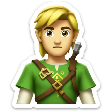 Link from The Legend of Zelda sticker