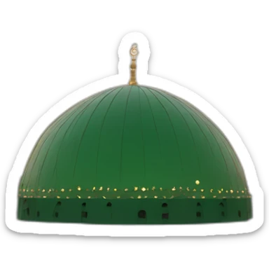 the green dome in madinah, KSA sticker