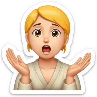 Begging and pleading sticker