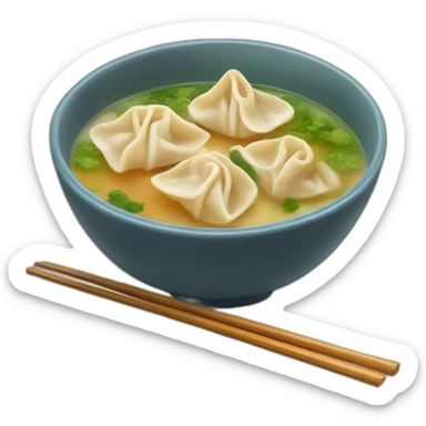 wonton soup sticker