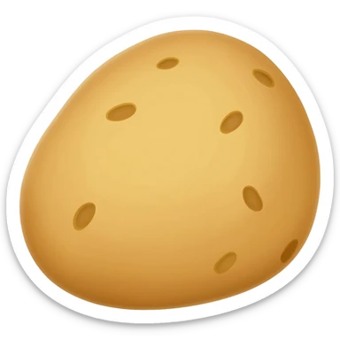 fast food potato sticker