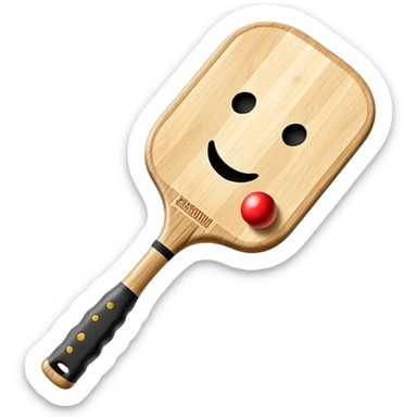 Create a Pickleball paddle sticker