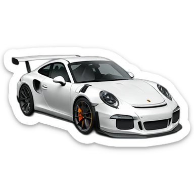 Porsche GT3RS sticker