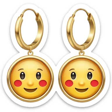 Earring Hoops sticker