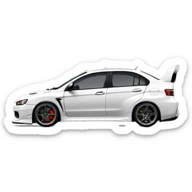 Evo 10 sticker