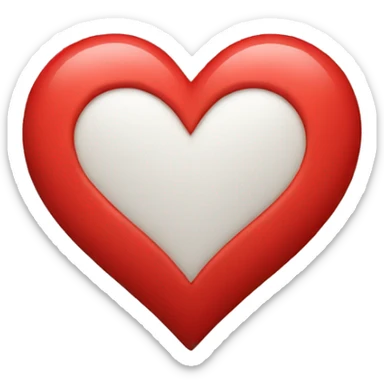 Love heart sticker