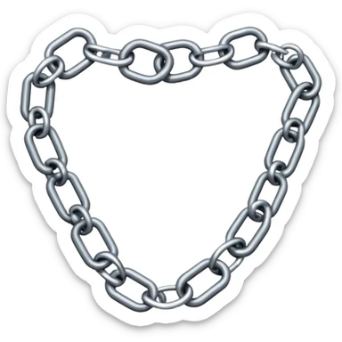 The chains are broken sticker